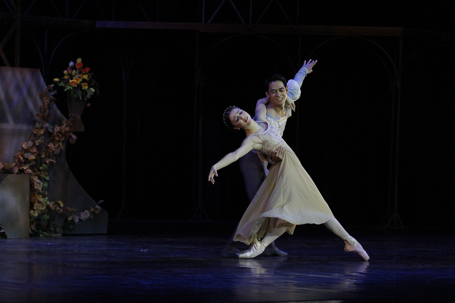Katherine Barkman and Rudy De Dios both earned nominations for Outstanding Female and Outstanding Male Lead Performance in Classical Dance for BM’s full-length Romeo & Juliet.